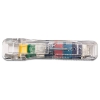 Диспенсер Rapesco RC4025SS Supaclip 40 сталь прозрачный (упак.:25шт) блистер