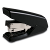 Степлер Kw-Trio 5631black Atomo 24/6 26/6 (35листов) встроенный антистеплер снижение усилия плоский подгиб скобы черный (мин.кол.12)