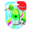 Точилка Maped Astro 2в1 1 отверстие с контейнером с защитной крышкой + ластик (048010) (мин.кол.24)