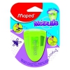 Точилка Maped Modulis 2 отверстия с контейнером для острой и округлой заточки (043010) (мин.кол.24)