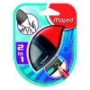 Точилка Maped Moondo 2в1 1 отверстие с контейнером + ластик (048110) (мин.кол.24)