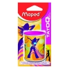 Точилка Maped Tatoo 2 отверстия с контейнером-банкой из декорированного металла (044110) (мин.кол.24)