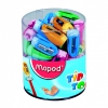 Точилка Maped Tip Top 1 отверстие без контейнера с мягкой вставкой с подвесом (501600) (мин.кол.48)