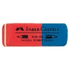 Ластик двухсторонний Faber-Castell 7070 187040 из каучука д/черногр. и цветных карандашей и для туши (мин.кол.40)