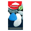 Ластик Maped Epure Mini 011160 треугольный малый треугольный овальн. цвет. с заостренными краями 2шт (мин.кол.30)