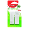 Ластик Maped Greenlogic экологичный с острыми краями сделано во Франции 2 штуки (116610) (мин.кол.30)