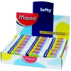 Ластик Maped Softi Mini мягкий малый в картонном футляре сделано во Франции (511780) (мин.кол.36)