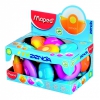Ластик Maped Zenoa круглый с поворотным пластиковым футляром (511320) (мин.кол.15)