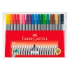 Ручка капиллярная Faber-Castell Grip 151620 0,4мм 20 цветов в футляре
