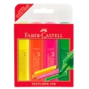 Набор текстовыделителей Faber-Castell 1546 154604 4цв. футляр (мин.кол.5)