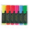 Текстовыделитель Faber-Castell 154806 6цв. футляр (мин.кол.5)