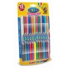 Фломастеры Carioca BI-COLOR 42265 24цв. двусторонние (12шт.) (мин.кол.12)