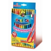 Фломастеры Universal CARIOCA BIRELLO 41457 двухсторонние 12 цв. коробка с европодвесом