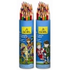 Карандаши цветные Adel Colour 211-2375-003 шестигранные d=3мм 36цв. алюм.тубус