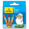 Восковые мелки Adel Colour 228-2814-000 круглые 8цв.д.10мм картон.кор./европод. (мин.кол.24)