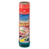 Карандаши акварельные Faber-Castell Watercolour Pencils 115924 с кисточкой в тубе 24 цвета