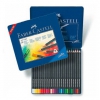 Карандаши цветные Faber-Castell Art Grip 114324 в металлической коробке 24 цвета