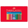 Карандаши цветные Faber-Castell Grip 2001 112435 в металлической коробке 36 цветов