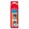 Карандаши цветные Faber-Castell Jumbo Grip 110906 трехгранные 6цв. карт.кор.