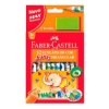 Карандаши цветные Faber-Castell Jumbo Triangular 116550 трехгранные 12цв. точилка карт.кор.