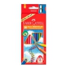 Карандаши цветные Faber-Castell Junior Grip 116510 10цв. точилка карт.кор.