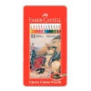 Карандаши цветные Faber-Castell Рыцарь 115844 шестигранные 12цв. мет.кор.