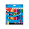 Карандаши цветные Maped Color'Peps треугольные ударопрочный грифель в картонном футляре 24 цветов (183224)