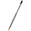 Карандаш чернографит. Faber-Castell Grip 2001 117200 HB ластик черный (мин.кол.12)