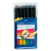 Набор ручек капиллярных Faber-Castell Manga (167131) 6цв. набор цветов футляр