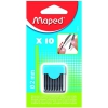 Пенал с 10 запасными грифелями Maped диаметр 2мм (134210) (мин.кол.30)