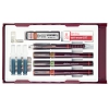 Набор рапидографов Rotring College Set 3 шт. 0.20/0.40/0.60мм аксессуары (S0699540)