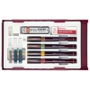Набор рапидографов Rotring College Set 4 шт. 0.10/0.20/0.30/0.50мм аксессуары (S0699560)
