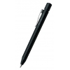 Ручка шариковая Faber-Castell Grip 2011 (144187) корпус пластик черный металлик синие чернила