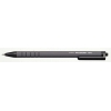 Ручка шариковая Zebra RUBBER 101 (BO-101-RU-BK) авт. 0,7мм корпус микропористый каучук черный (мин.кол.10)