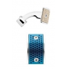 Запонки Cross C-Series сталь Monaco Blue (AC217-3)