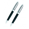 Набор Cross Hamilton (Revere) Chrome/Blue Lacquer шариковая ручка и механический карандаш 0.7мм  (AT0371DS-4)