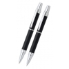 Набор Cross (AT0381G-7) Nile Satin Black ручка шариковая/карандаш механический упак.b2b