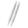Набор Cross Nile Satin Chrome шариковая ручка и механический карандаш 0.7мм только b2b (AT0381G-8)