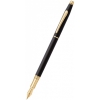 Перьевая ручка Cross Classic Century Classic Black Matte Black GT перо F (AT0086-79FF)
