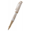 Ручка роллер Cross Sauvage Horse Imperial White Special Edition (AT0315-15) белый/золотистый ювелирная латунь позолота 23К