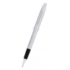 Ручка роллер Cross (AT0175-2) StratfordSatin Chrome чернила: черный хром