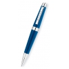 Ручка шариковая Cross C-Series AT0395-5 (AT0395-5) Monaco Blue (M) чернила: черный ювелирная латунь хром