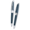 Ручка шариковая Cross Apogee (AT0122-6) Frosty Steel (M) чернила: черный полированный хром с матовым кольцом в середине ручки