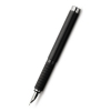 Перьевая ручка BASIC BLACK, F, натуральная кожа, в подарочной картонной коробке, 1 шт.