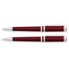 Набор Franklin Covey Freemont Red/Chrome шариковая ручка и карандаш 0.9мм b2b упаковка (FC0031-3)