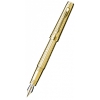 Ручка перьевая Parker Premier DeLuxe F562 (S0887930) Chiselling GT F перо золото 18K с родиевым покрытием подар.кор.