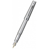 Ручка перьевая Parker Premier DeLuxe F562 (S0887970) Chiselling ST F перо золото 18K с родиевым покрытием подар.кор.