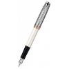 Ручка перьевая Parker Sonnet F540 (S0947310) Pearl Metal PGT F перо золото 18K с родиевым покрытием подар.кор.