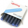Картридж для перьевой ручки Rotring Artpen S0194681 черн.:синие (упак.:6шт) (мин.кол.12)