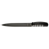 Ручка шариковая Senator New Spring Clear 2410 полупрозрачный черный